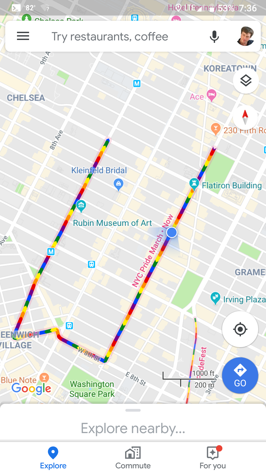 pride route